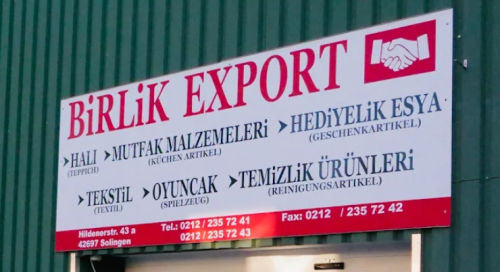 Birlik Supermarkt Market, Kasap, Export